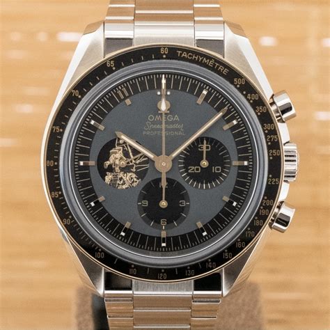 omega moon landing anniversary watch|omega speedmaster astronaut watch price.